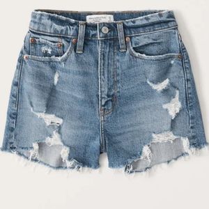 Abercrombie jean shorts